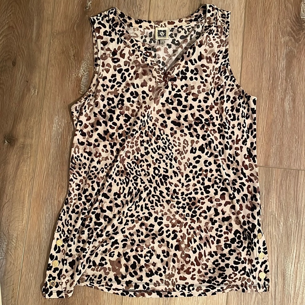 Leopard print blouse